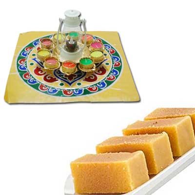 "Sweets N Diyas - code SD09 - Click here to View more details about this Product